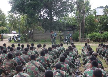 Yonif 614/RJP Jalani Latihan Berat Sebagai Persiapan ke Papua