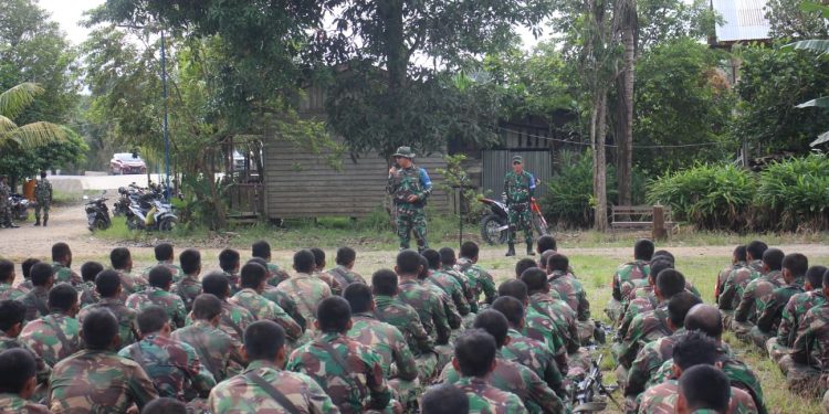 Yonif 614/RJP Jalani Latihan Berat Sebagai Persiapan ke Papua