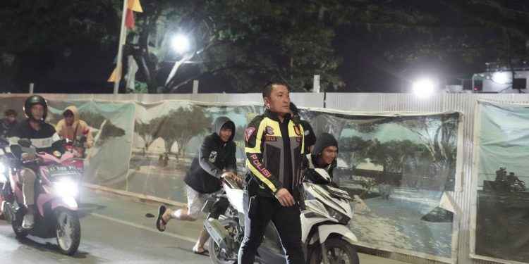 53 Pelanggar Dorong Sepeda Motor, Satlantas Samarinda Tindak Balap Liar dan Knalpot Brong