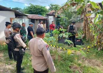 Warga Desa Palaran Menemukan Benda Mirip Nanas yang Diduga Granat Ketika Merintis Lahan