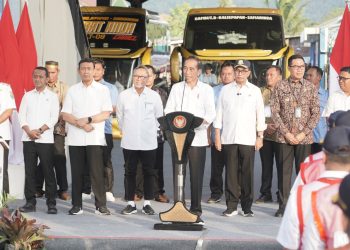 Terminal Samarinda Seberang Dibuka, Presiden Dorong Masyarakat Manfaatkan Transportasi Publik