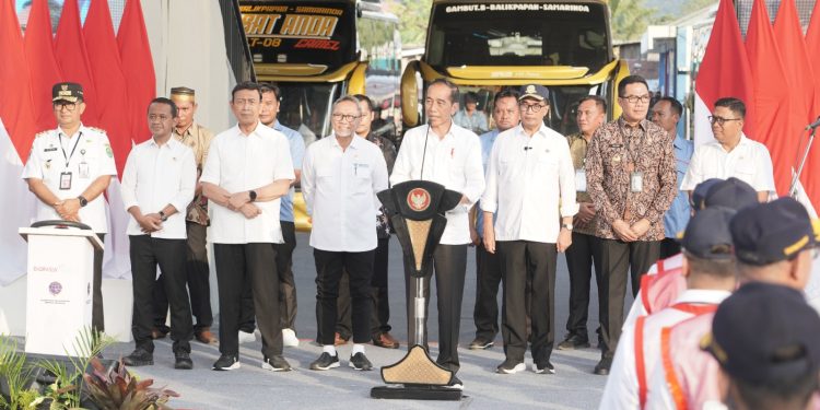 Terminal Samarinda Seberang Dibuka, Presiden Dorong Masyarakat Manfaatkan Transportasi Publik
