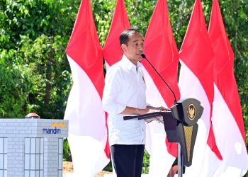 Presiden Jokowi: Langkah Awal Pembangunan Groundbreaking Bank Mandiri di IKN