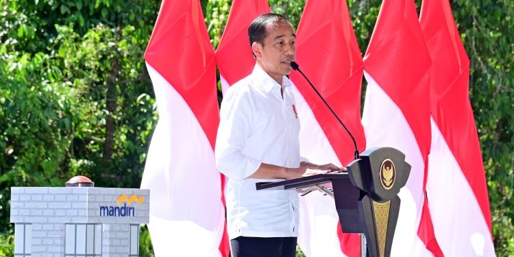 Presiden Jokowi: Langkah Awal Pembangunan Groundbreaking Bank Mandiri di IKN