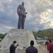 Wakil Bupati Rendi Solihin Tinjau Pembangunan Monumen Patung Soekarno di Sangasanga