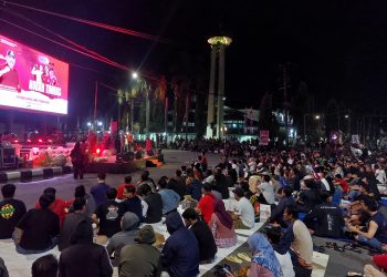 Dengar Aspirasi Netizen, Edi Damansyah Gelar Nobar Timnas U-23 di Videotron Pendopo Bupati Kukar