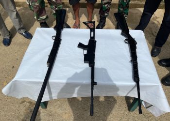 Tiga Senjata Api Ditarik Dari Peredaran, Warga Long Bagun Bantu Jaga Keamanan