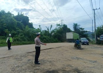 Jembatan Penghubung Kaltim-Kalsel Tak Bisa Dilalui, Pengalihan Arus Segera Dilakukan