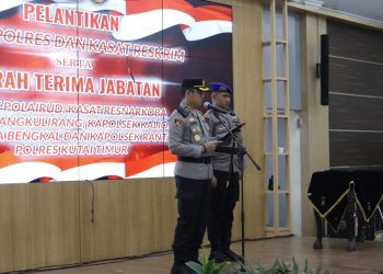 Polres Kutim Sambut Pejabat Baru, Perkuat Stabilitas di Wilayah Hukum