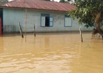 Ketinggian Air Capai 3,5 Meter, BPBD Kukar Turunkan Tim Evakuasi