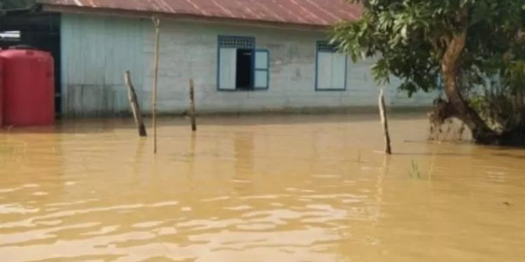 Ketinggian Air Capai 3,5 Meter, BPBD Kukar Turunkan Tim Evakuasi