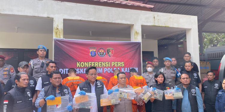 Tim Jatanras Polda Kaltim Ringkus Pelaku Curanmor dan Penadah di Balikpapan