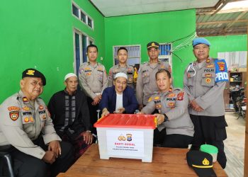 Polri Hadir untuk Masyarakat, Kapolres Kukar Salurkan Bantuan ke Panti Asuhan