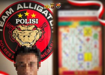 Main Judi Online, Warga Tenggarong Ditangkap Bersama Bukti Transaksi