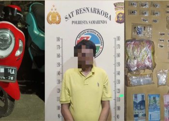 Diduga Pengedar, Pria 46 Tahun di Samarinda Ditangkap dengan Barang Bukti Sabu