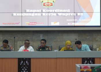 Sinergi TNI-Polri, Danrem 091/ASN Matangkan Strategi Keamanan Wapres di Samarinda