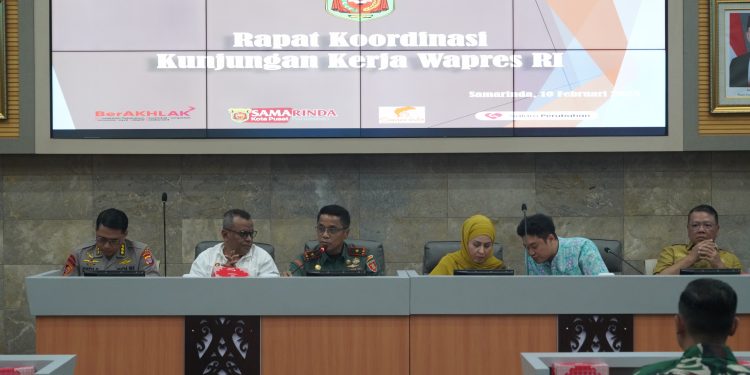 Sinergi TNI-Polri, Danrem 091/ASN Matangkan Strategi Keamanan Wapres di Samarinda