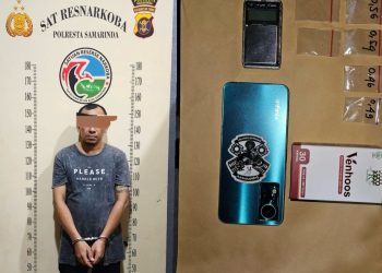 Upaya Bersih Narkoba, Satreskoba Polresta Samarinda Ungkap Kasus Sabu