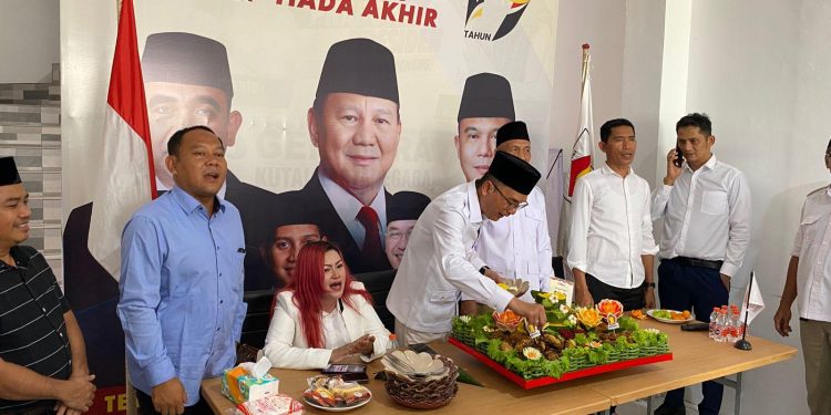 Perkuat Kader dan Struktur Partai, Gerindra Kukar Gelar Syukuran HUT Ke-17