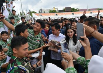Dorong Olahraga Nasional, Wapres Gibran Tinjau Fasilitas Stadion Segiri Samarinda