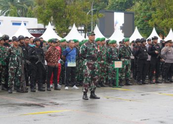 Apel Gelar Pasukan di Samarinda, Danrem 091/ASN: Pengamanan Wapres Harus Optimal
