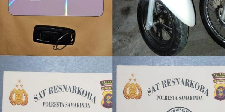 Polisi Gerebek Lokasi Peredaran Ganja di Samarinda, Barang Bukti Diamankan
