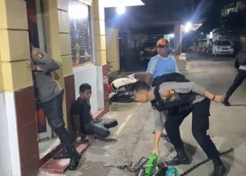 Curi Kabel Tengah Malam, Pria 35 Tahun Ditangkap Tim Patroli 110