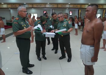 Kodam VI/Mulawarman Seleksi Calon Prajurit, Pangdam: Harus Transparan dan Akuntabel