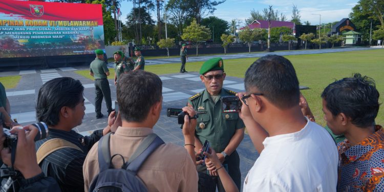 TNI-Polri Tetap Solid, Kodam VI/Mulawarman Tegaskan Tidak Ada Konflik