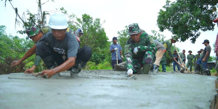 Berkat TMMD, Warga RT 16 Karang Harapan Tak Lagi Sulit Akses Jalan