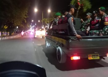 TNI-Polri Perkuat Keamanan Kota Tarakan dengan Patroli Gabungan