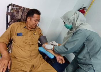 Usai Libur Lebaran, Diskominfo Kukar Gelar Halal Bihalal dan Donor Darah untuk Dukung PMI