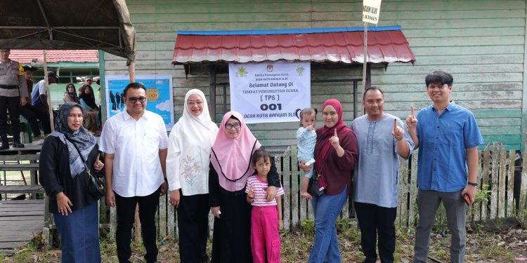 Aulia Rahman Serukan Kondusivitas Saat Mencoblos di Kota Bangun Ilir