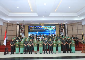 Kodam VI/Mulawarman Jaga Regenerasi dengan Sertijab Penuh Makna