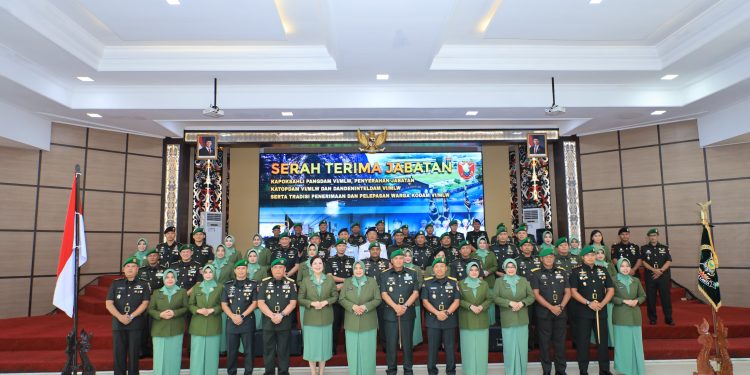 Kodam VI/Mulawarman Jaga Regenerasi dengan Sertijab Penuh Makna