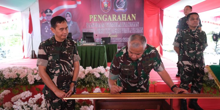 Pangdam VI/Mlw Kunjungi Kodim Kutai Barat, Serukan Pengabdian Ikhlas ke Rakyat