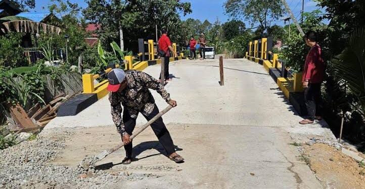 Jembatan Dusun Antai Sebulu Modern Mulai Dibangun, Warga Kukar Lega dan Antusias