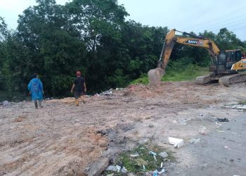 Sistem Drainase Tersumbat, Camat Sangasanga Minta Dukungan Anggaran Atasi Banjir