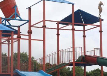 Proyek Waterboom Pulau Kumala Tembus 70 Persen, Dispar Kukar Target Rampung Tahun Ini