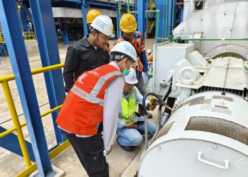 PLN Kalbagtim 4 Kolaborasi dengan Hyundai Engineering Periksa Kinerja PLTU Kalselteng 2