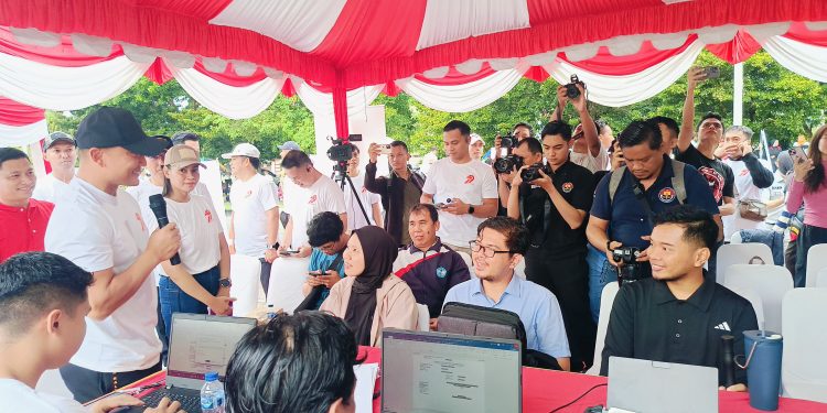 Peringati Bhayangkara ke-79, Polda Kaltim Tebar Manfaat Lewat CFD Bertabur Layanan