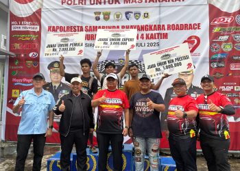 Kejurprov Roadrace Kaltim 2025: Upaya Polresta Samarinda Bangun Generasi Sportif