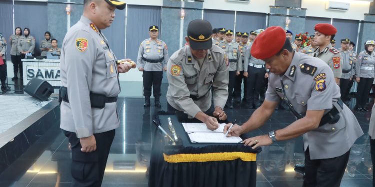 Polresta Samarinda Laksanakan Sertijab, Jabatan Strategis Berganti Tangan