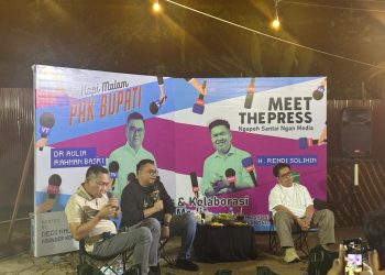 Malam Santai Bersama Media: Gaya Baru Kepemimpinan Aulia–Rendi di Kukar