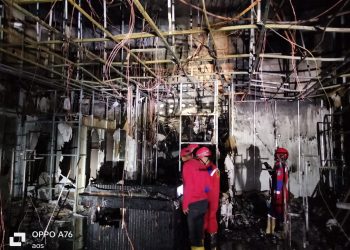 Petugas Gabungan Tangani Cepat Kebakaran Big Mall Samarinda