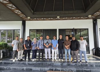 Audiensi PWI Bontang dan Pupuk Kaltim Bahas Teknis Porwada 2025