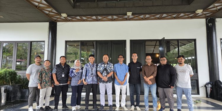 Audiensi PWI Bontang dan Pupuk Kaltim Bahas Teknis Porwada 2025