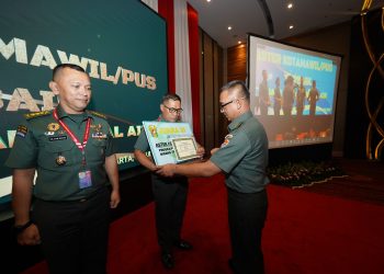 Kodam VI/Mulawarman Raih Dua Penghargaan Nasional Teritorial TNI AD