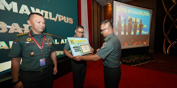 Kodam VI/Mulawarman Raih Dua Penghargaan Nasional Teritorial TNI AD