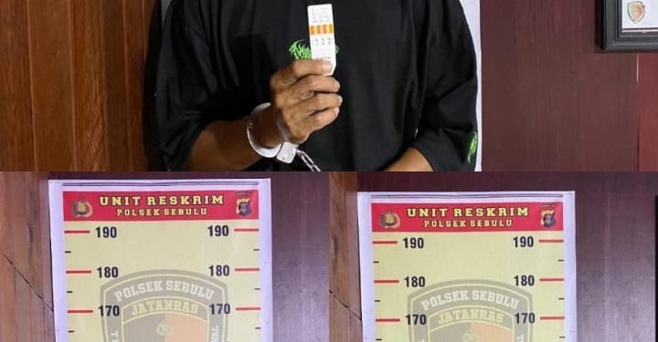 Polsek Sebulu Tangkap Pengedar Sabu, Tujuh Poket Diamankan